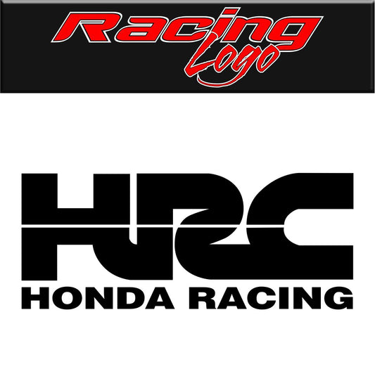 Honda Racing decal, racing decal sticker