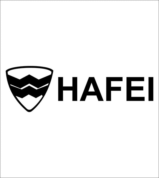 Hafei decal, sticker, car decal