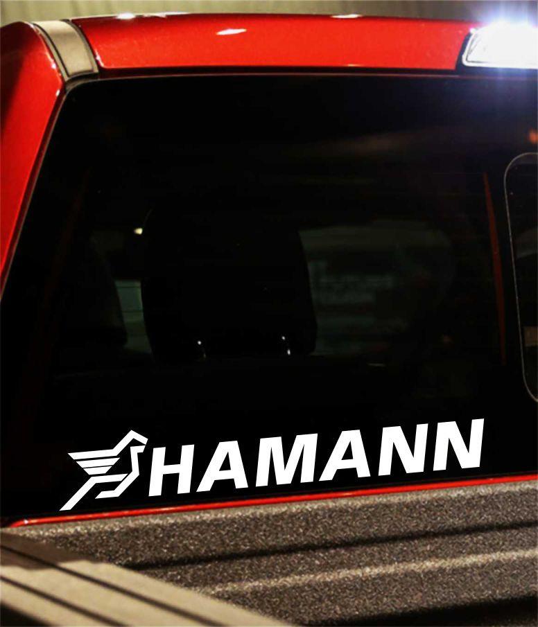 hamann performance logo decal - North 49 Decals