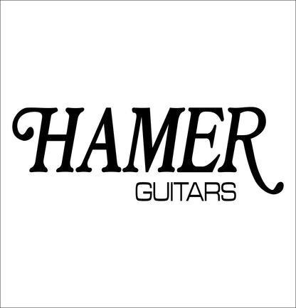 Hamer decal, music instrument decal, car decal sticker