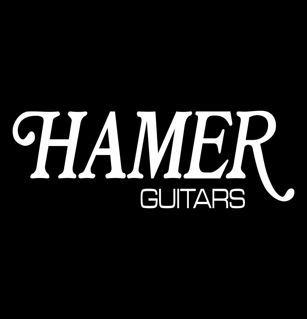 Hamer decal, music instrument decal, car decal sticker