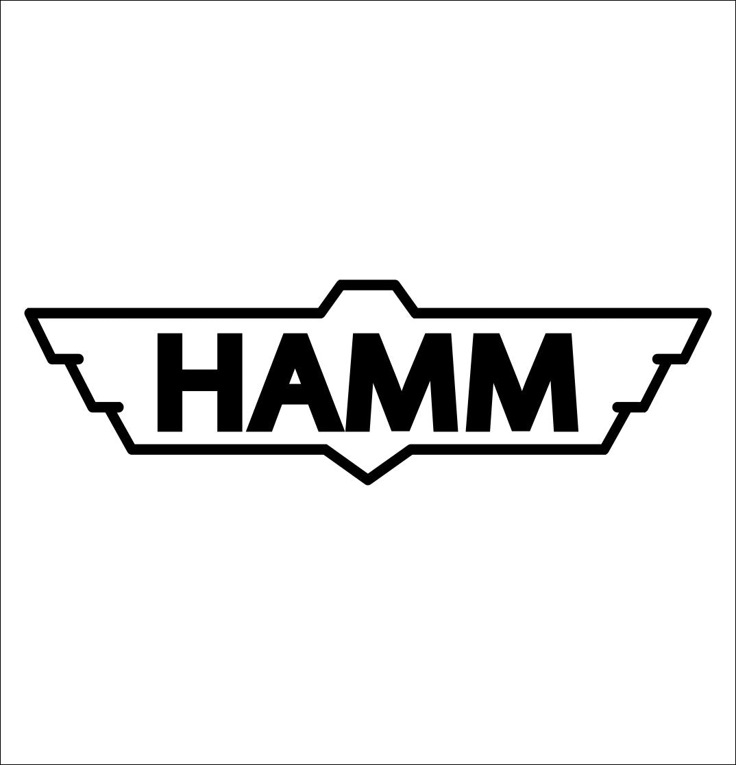 Hamm decal, car decal sticker