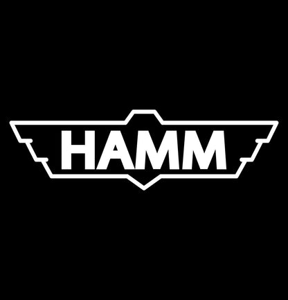 Hamm decal, car decal sticker