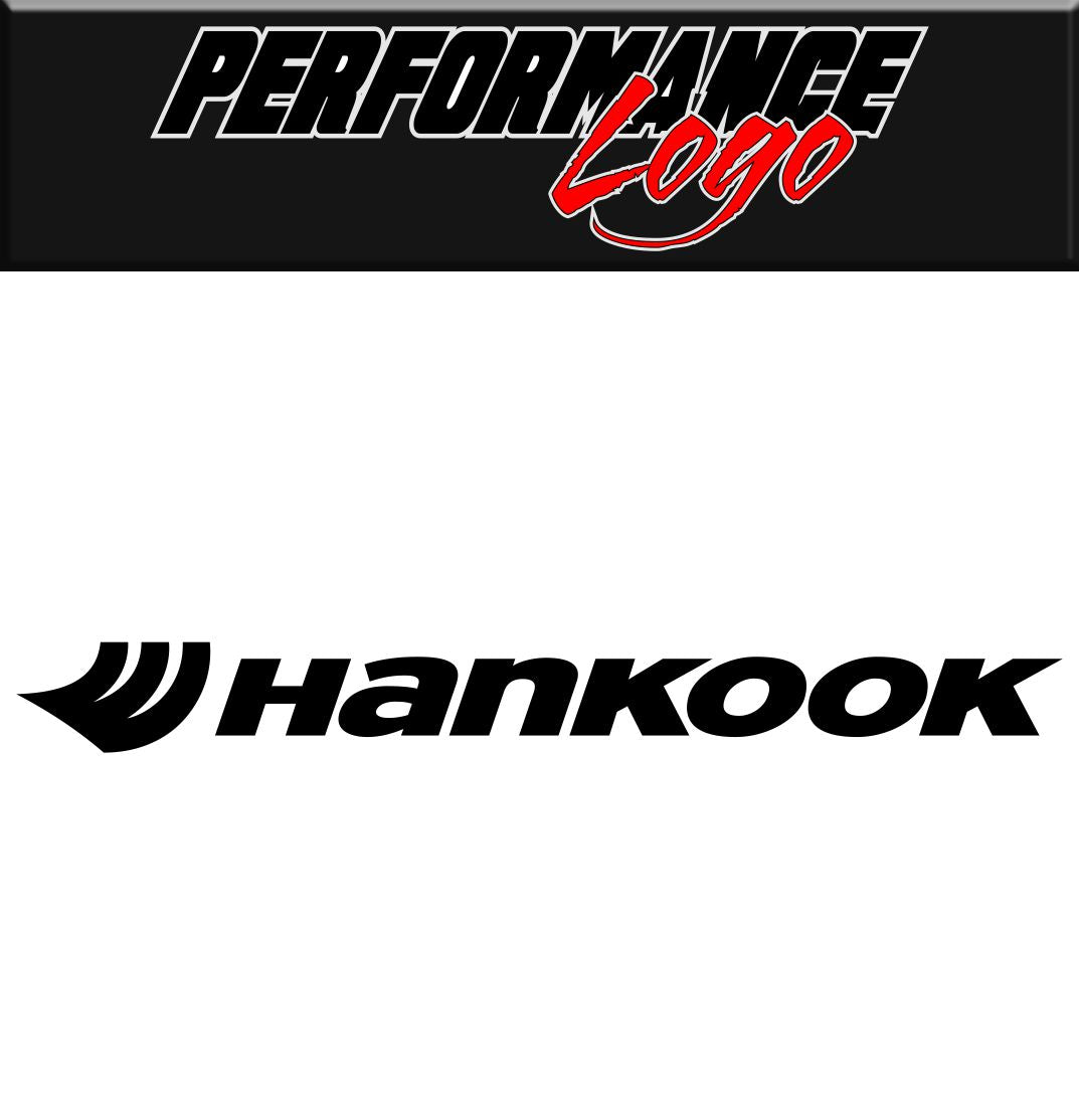 Hankook Tire decal performance decal sticker