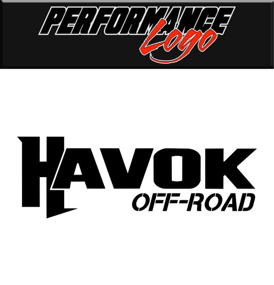 Havok Off Road decal, performance car decal sticker