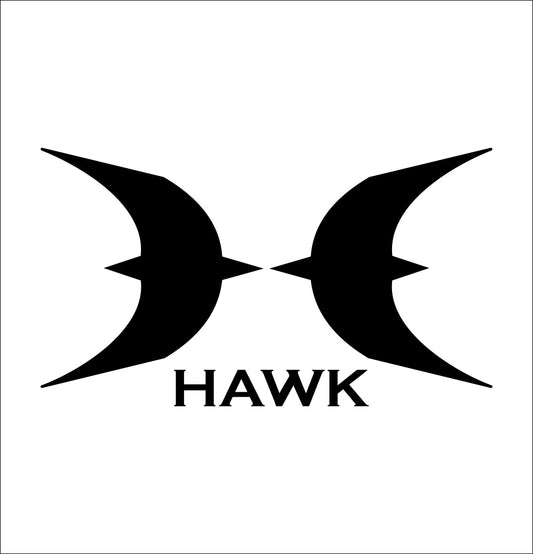 hawk treestands decal, car decal sticker