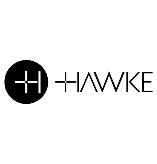 Hawke Optics decal, fishing hunting car decal sticker