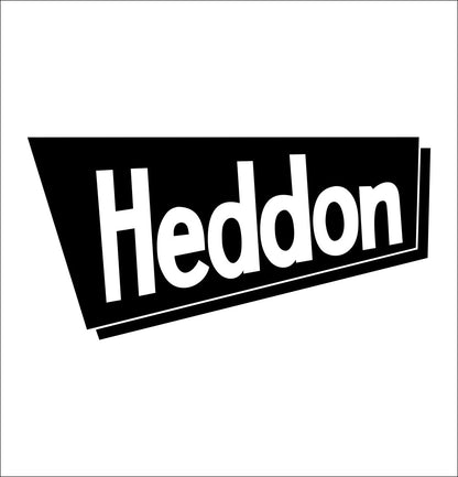 Heddon decal, fishing hunting car decal sticker