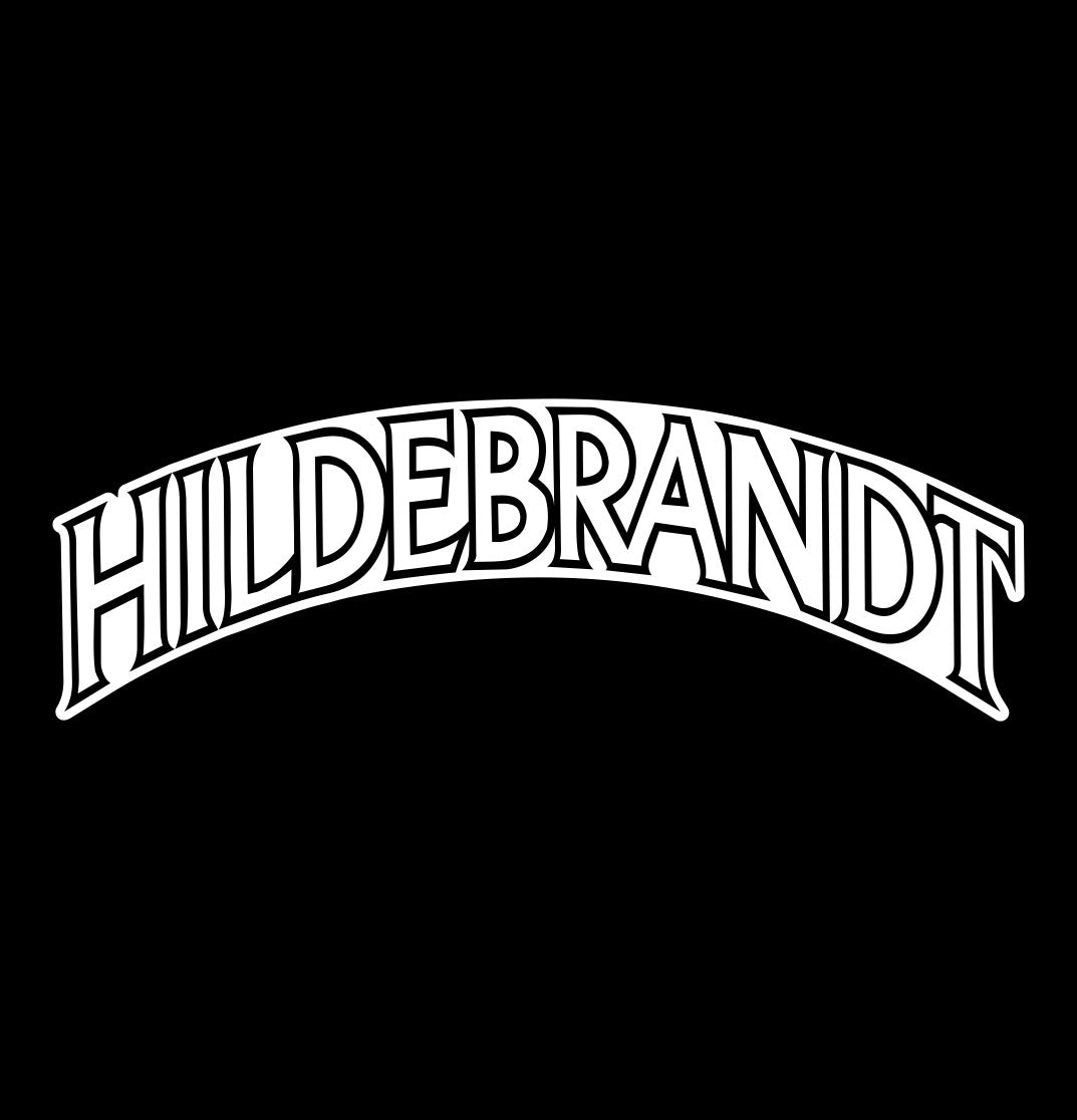 Hildebrandt decal, fishing hunting car decal sticker