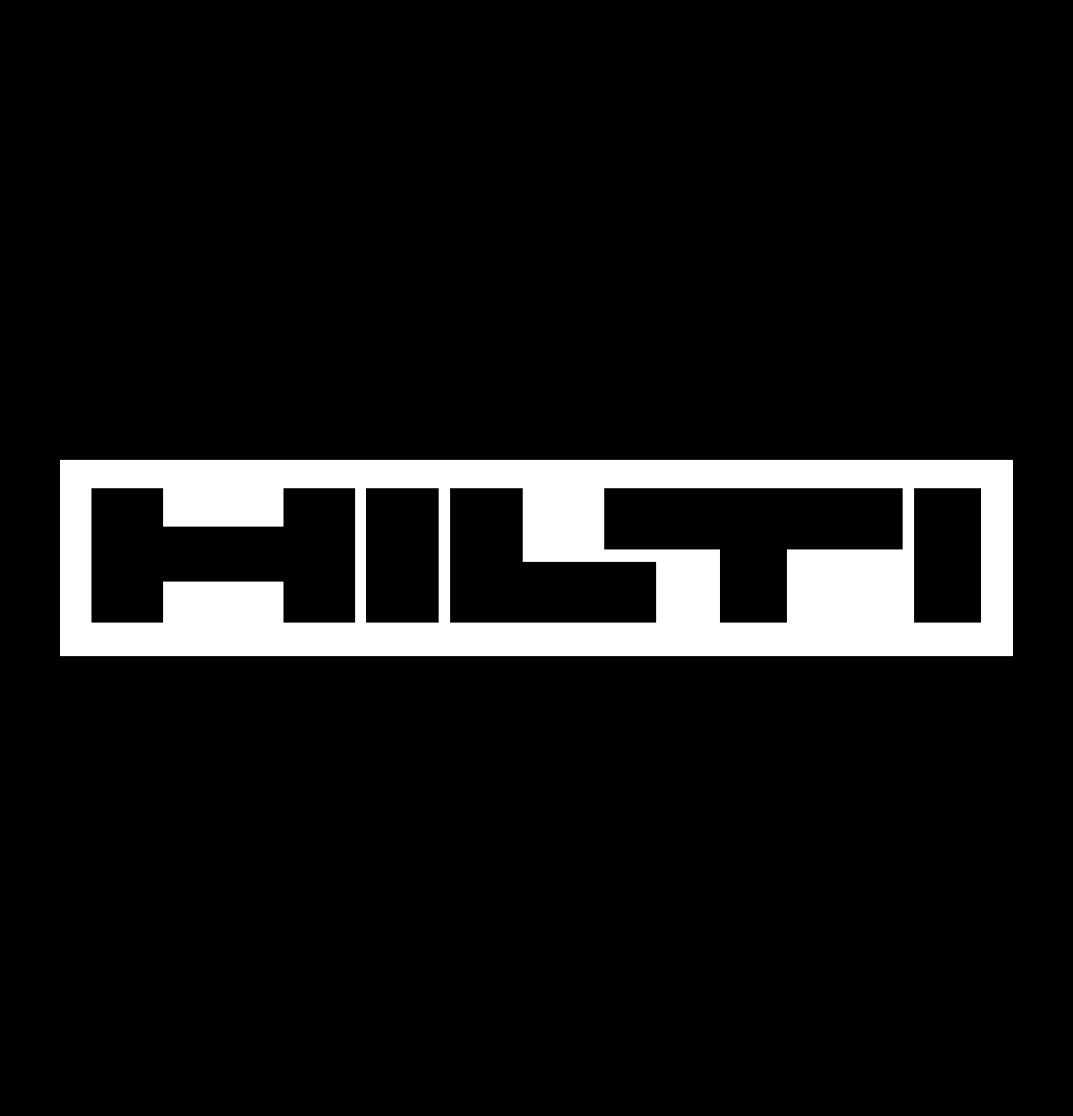 hilti decal, car decal sticker