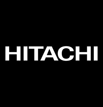 hitachi decal, car decal sticker