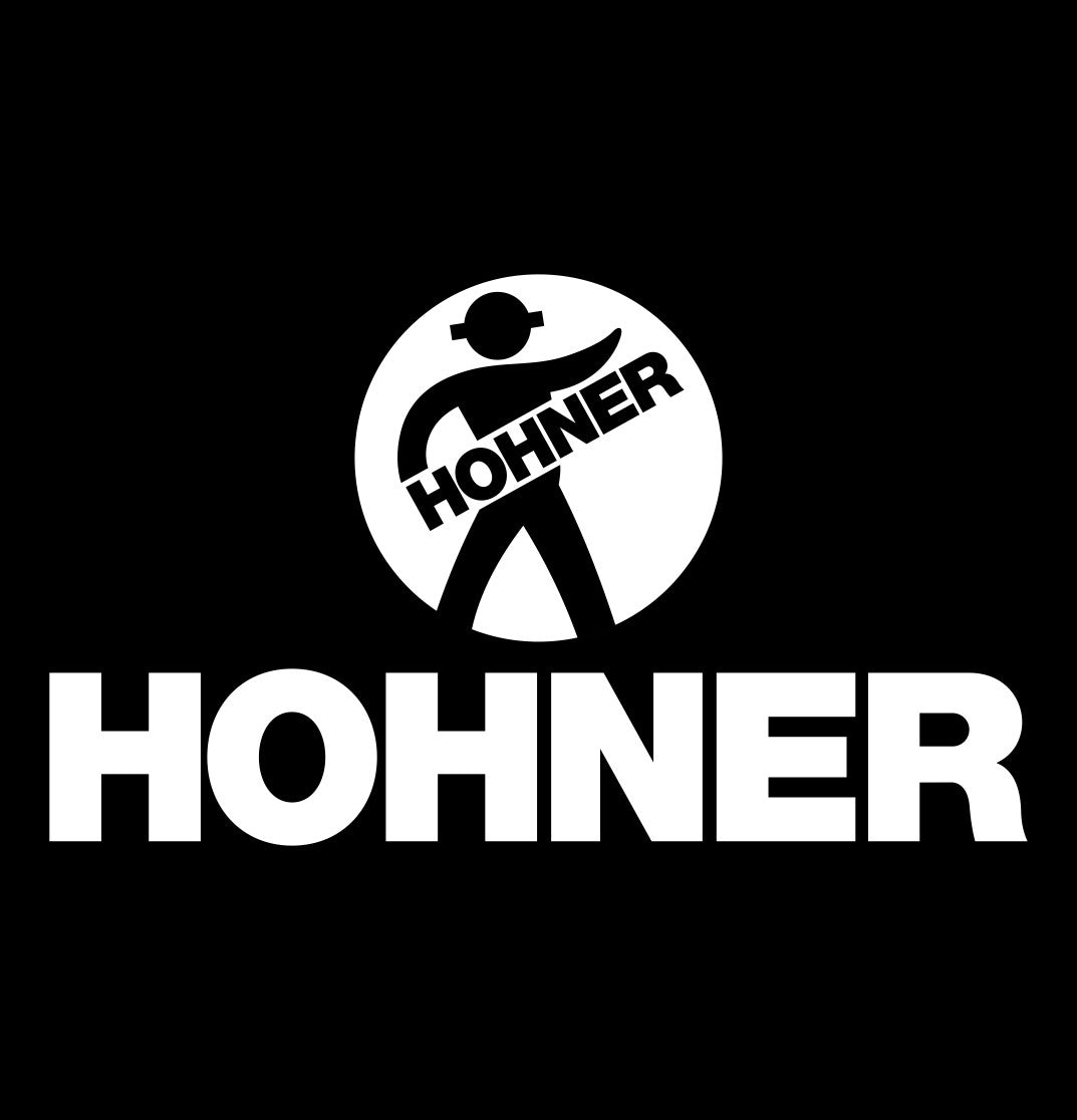 Hohner decal, music instrument decal, car decal sticker