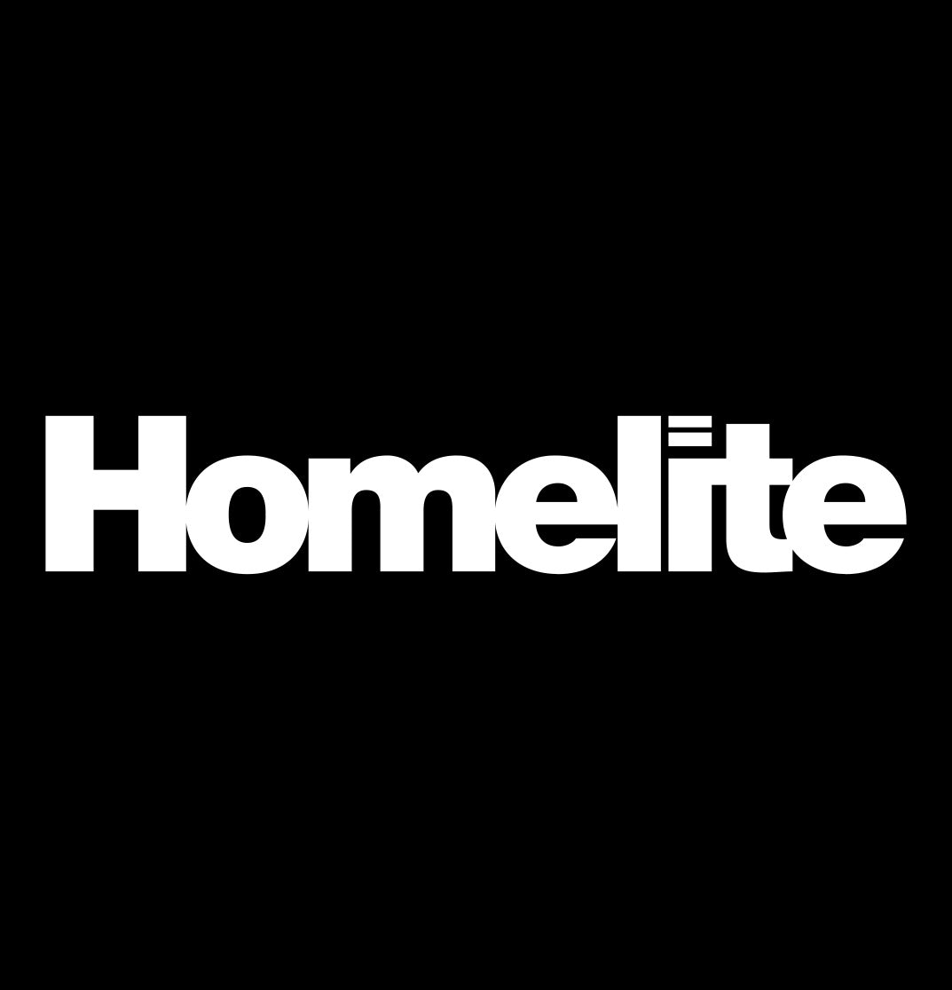 homelite decal, car decal sticker