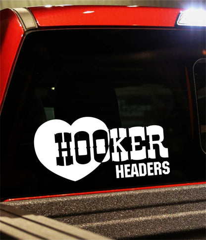 Hooker Headers decal, performance decal, sticker