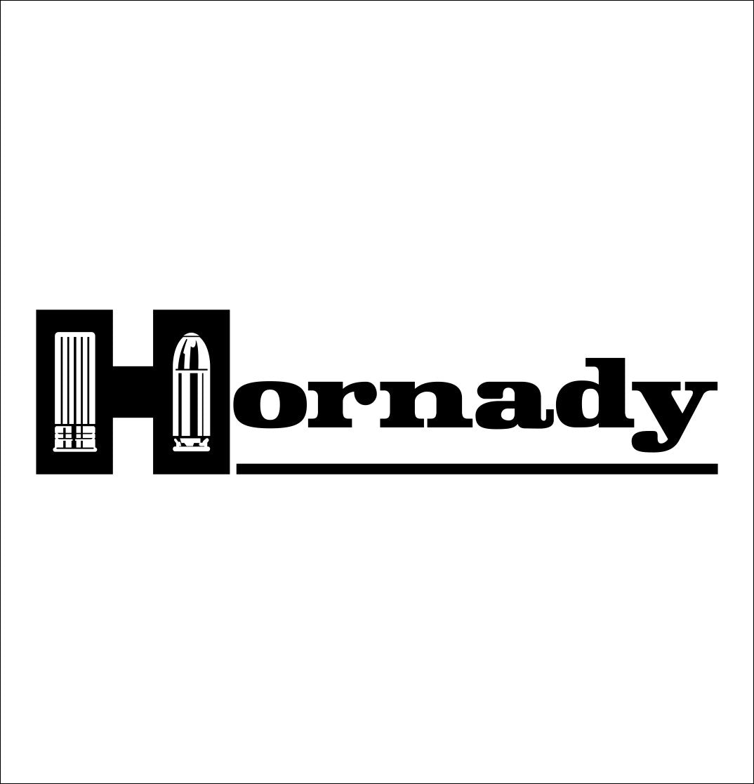 Hornady decal, firearm decal, car decal sticker