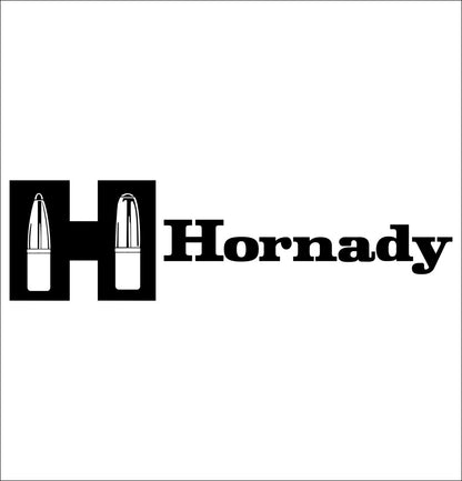 Hornady decal, firearm decal, car decal sticker