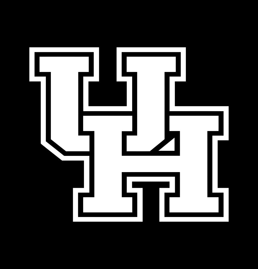 Houston Cougars decal, car decal sticker, college football