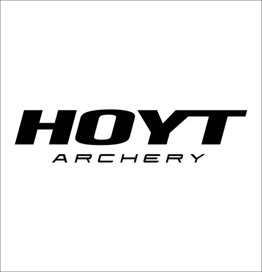 hoyt archery decal, car decal sticker