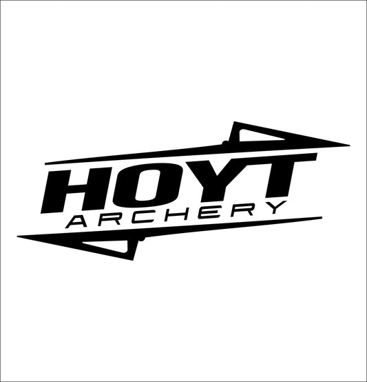 hoyt archery decal, car decal sticker