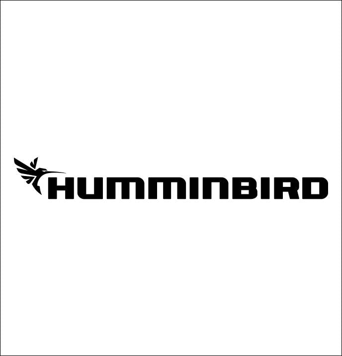 (2) Humminbird sticker decal vinyl Fishing Fish Finder GPS Equipment PREMIUM