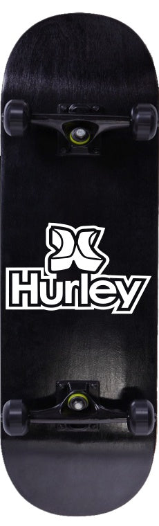 Hurley decal, skateboarding decal, car decal sticker