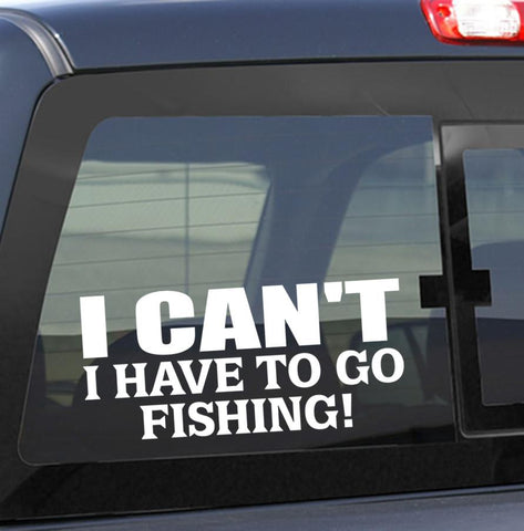 I'd Rather Be Fishing Fisherman Bass Fishing Saltwater Fishing Fishing Pole  Bait 3M Vinyl Decal Bumper Sticker (Pack of 10) 3x8 inches