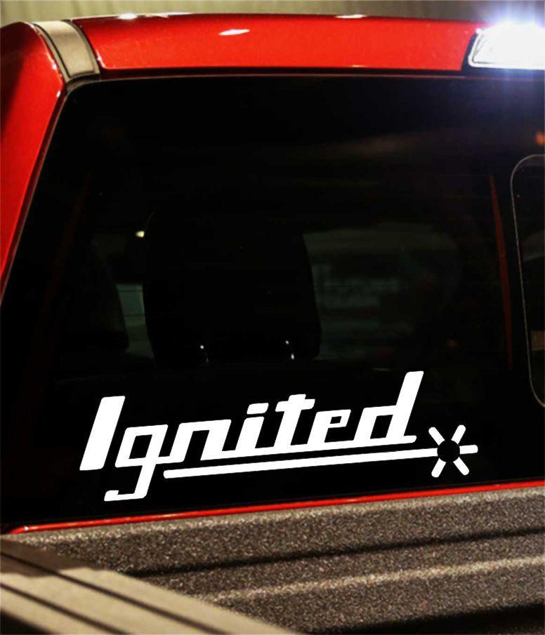 ignited performance logo decal - North 49 Decals