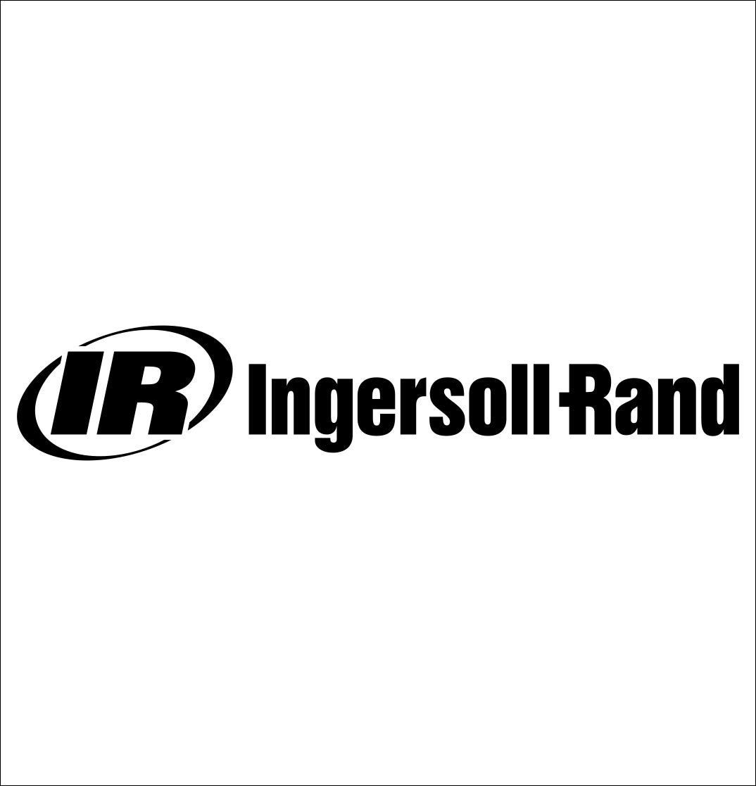 ingersoll rand decal, car decal sticker