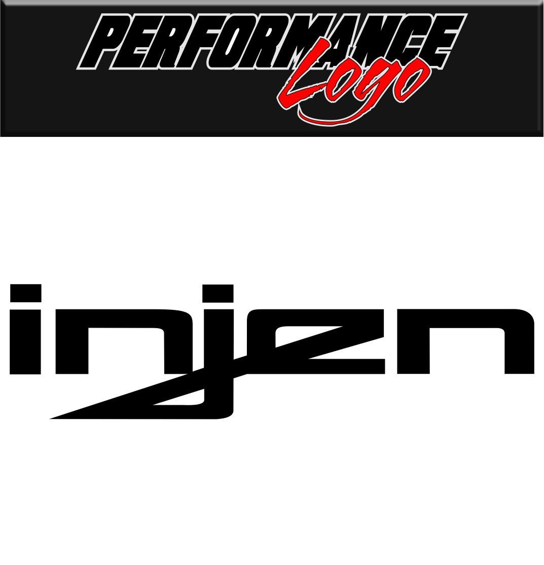 Injen decal performance decal sticker