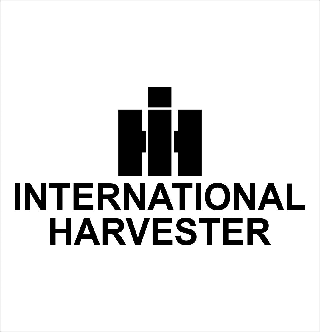 International Harvester decal, farm decal, car decal sticker