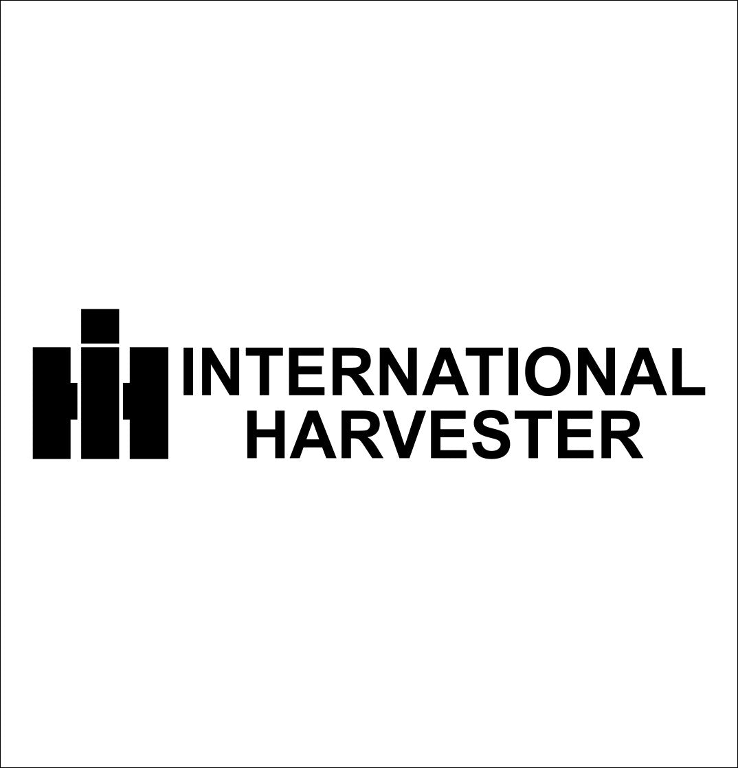 International Harvester decal, farm decal, car decal sticker