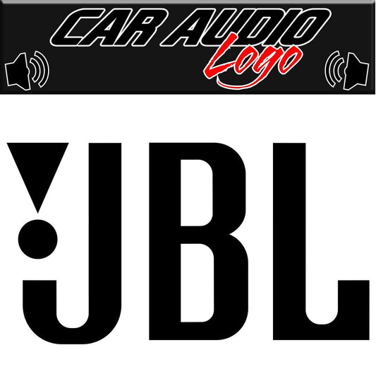 JBL decal, sticker, audio decal