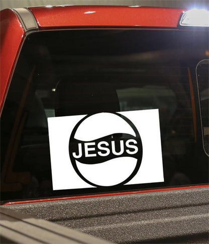 jesus 4 religious decal - North 49 Decals