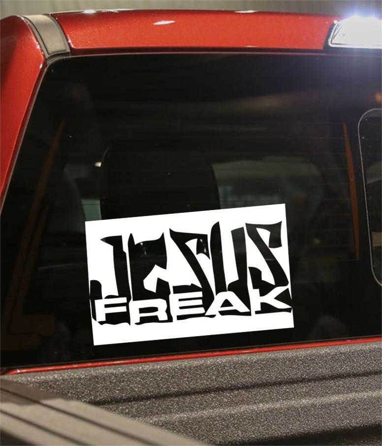 Jesus Says Do a Burnout - Sticker – The Official FNA Store