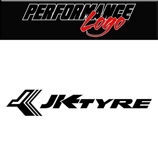 JK Tire decal, performance car decal sticker