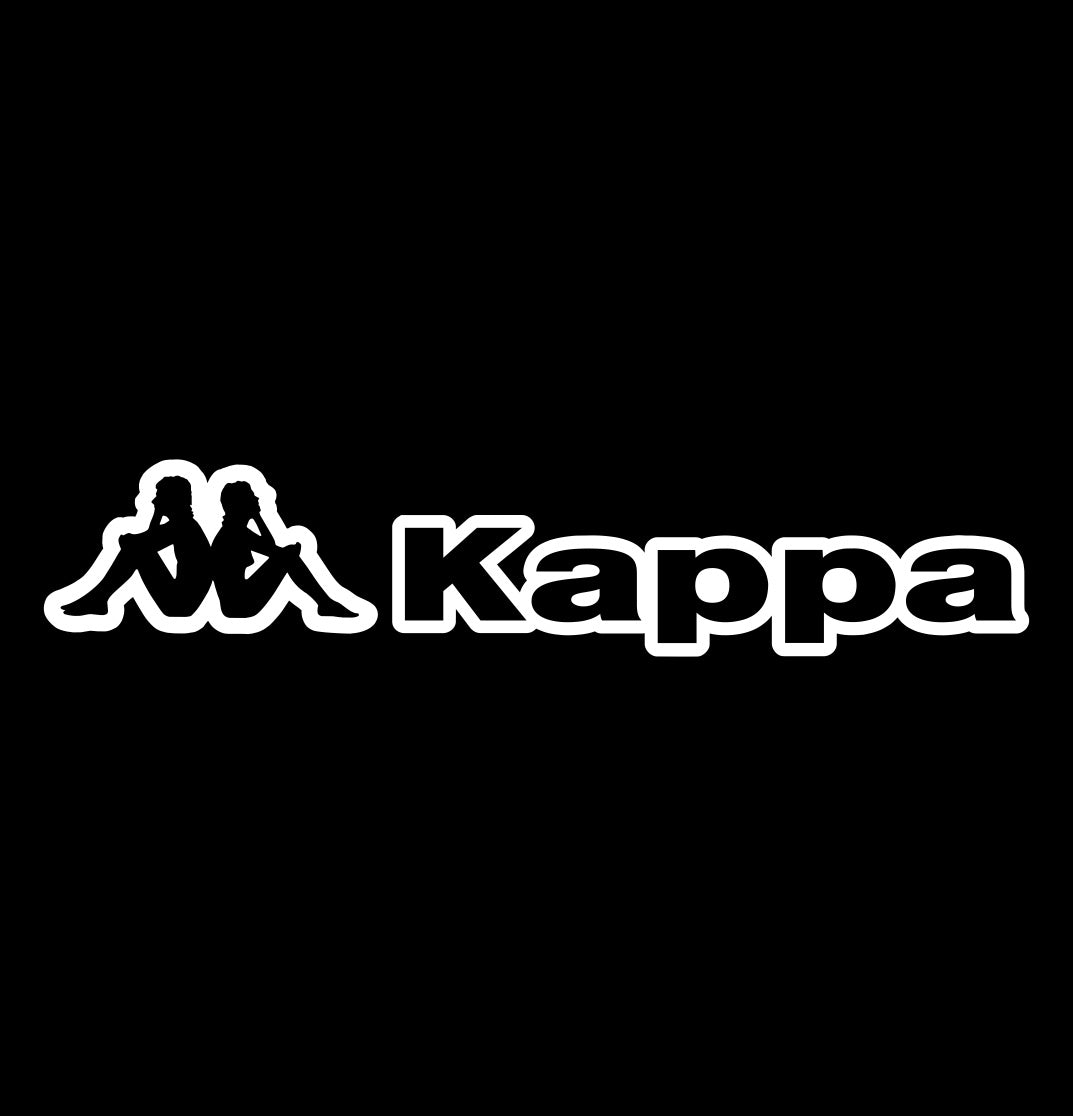 kappa sports decal, car decal sticker