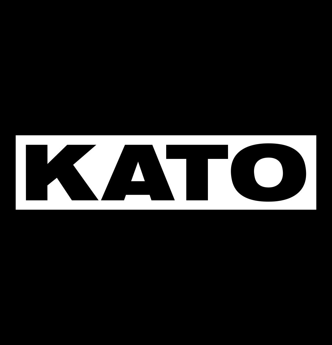 Kato decal, car decal sticker