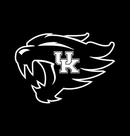 Kentucky Wildcats decal, car decal sticker, college football