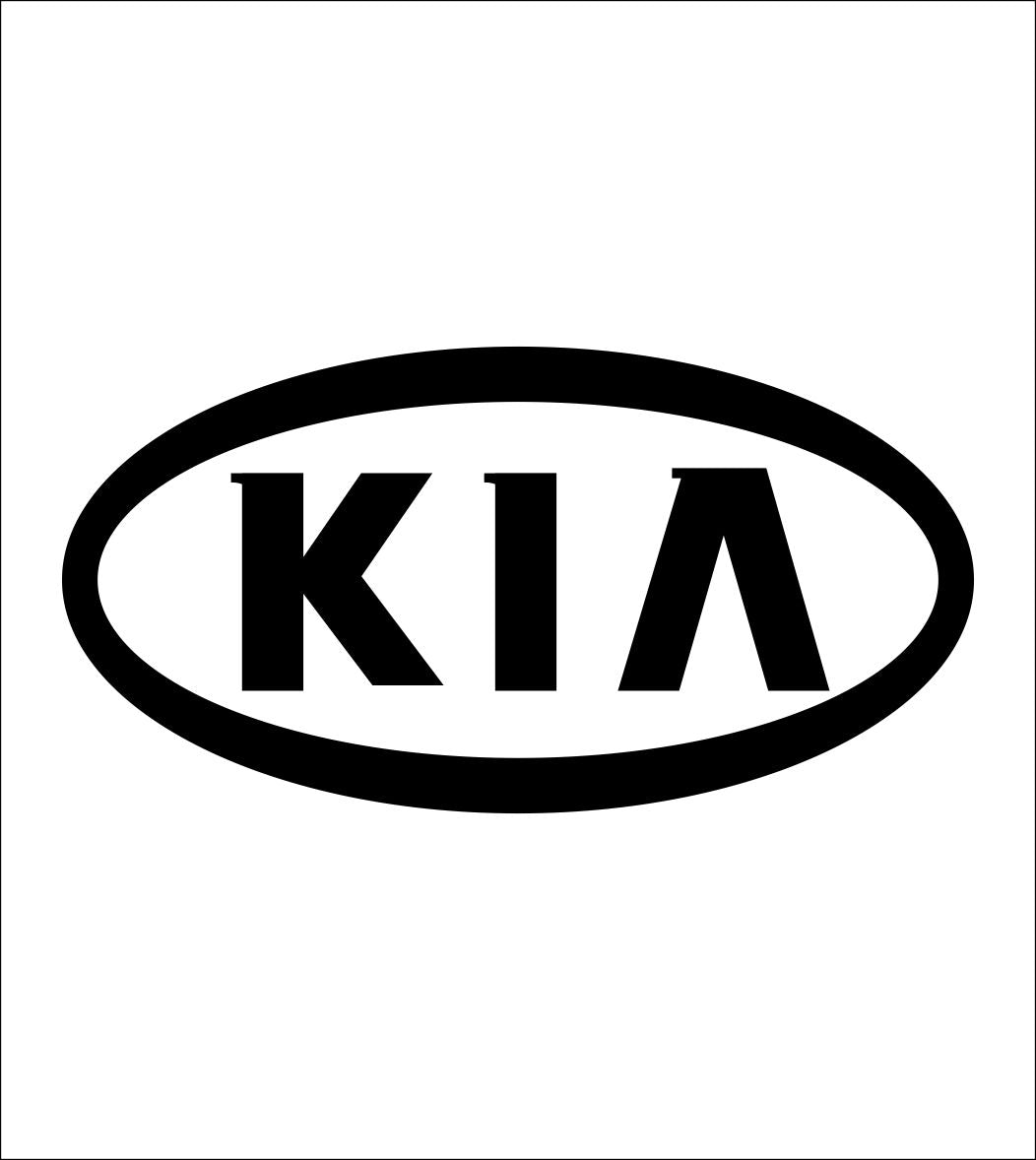 Kia decal, sticker, car decal