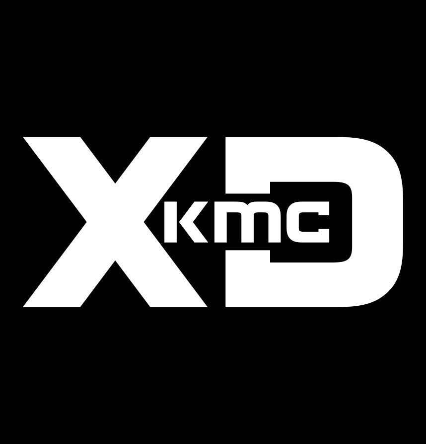 KMC XD Series decal, performance car decal sticker