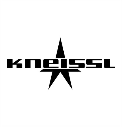 kneissl decal, car decal sticker