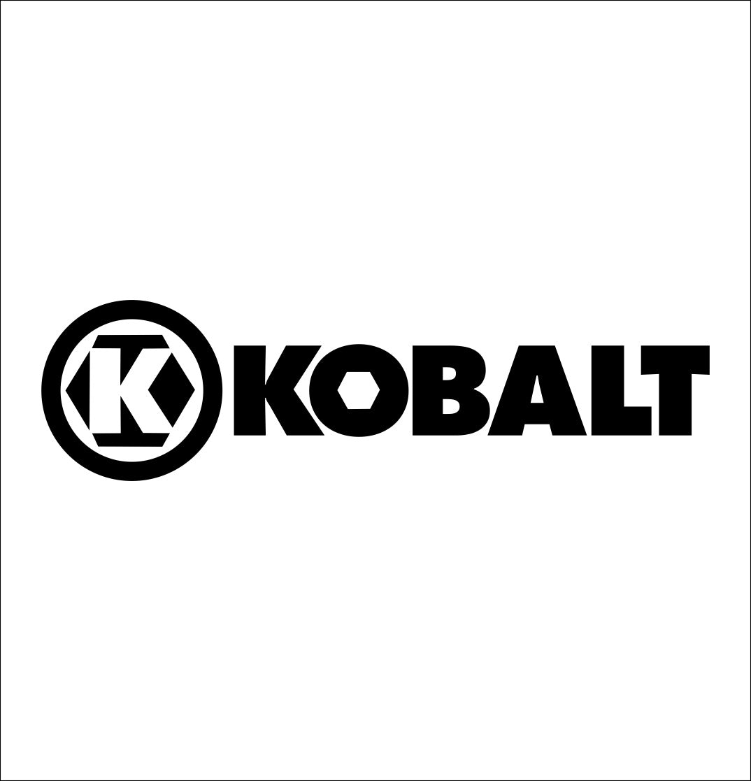 kobalt tools decal, car decal sticker