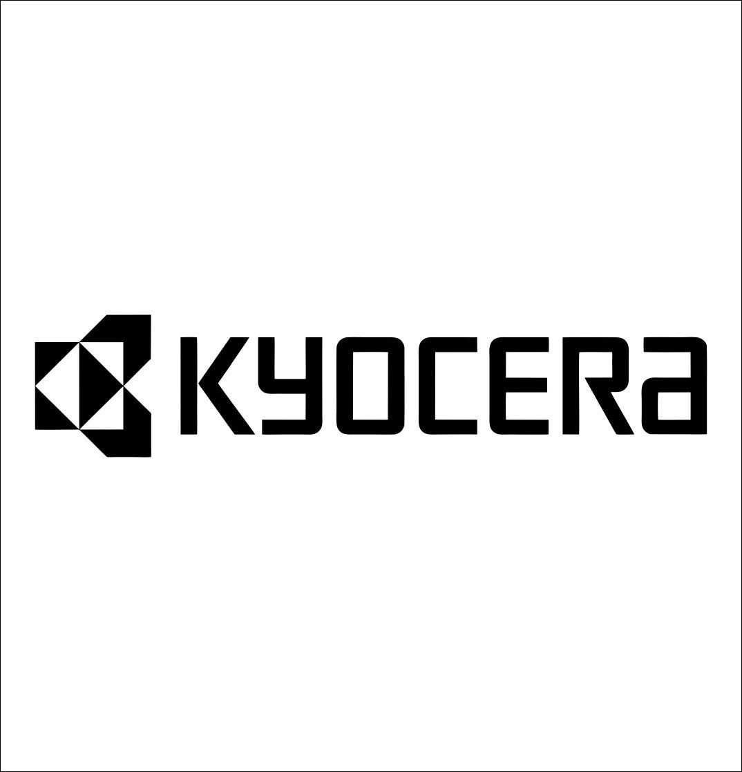 kyocera tools decal, car decal sticker