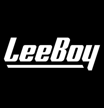 Leeboy decal, car decal sticker