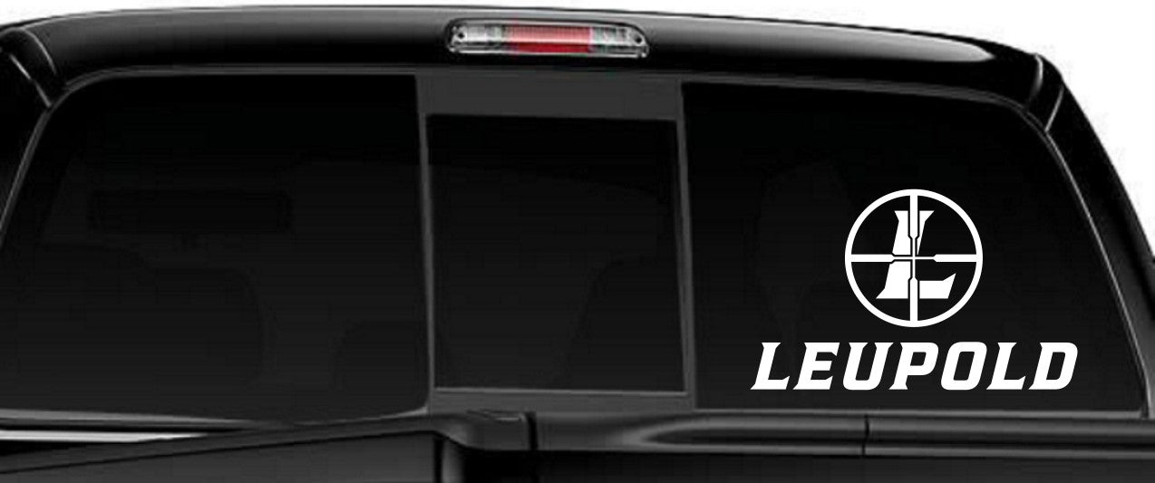 Leupold decal, sticker, car decal