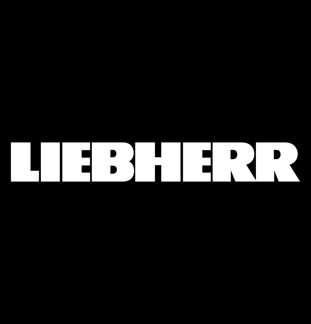 Liebherr decal, car decal sticker