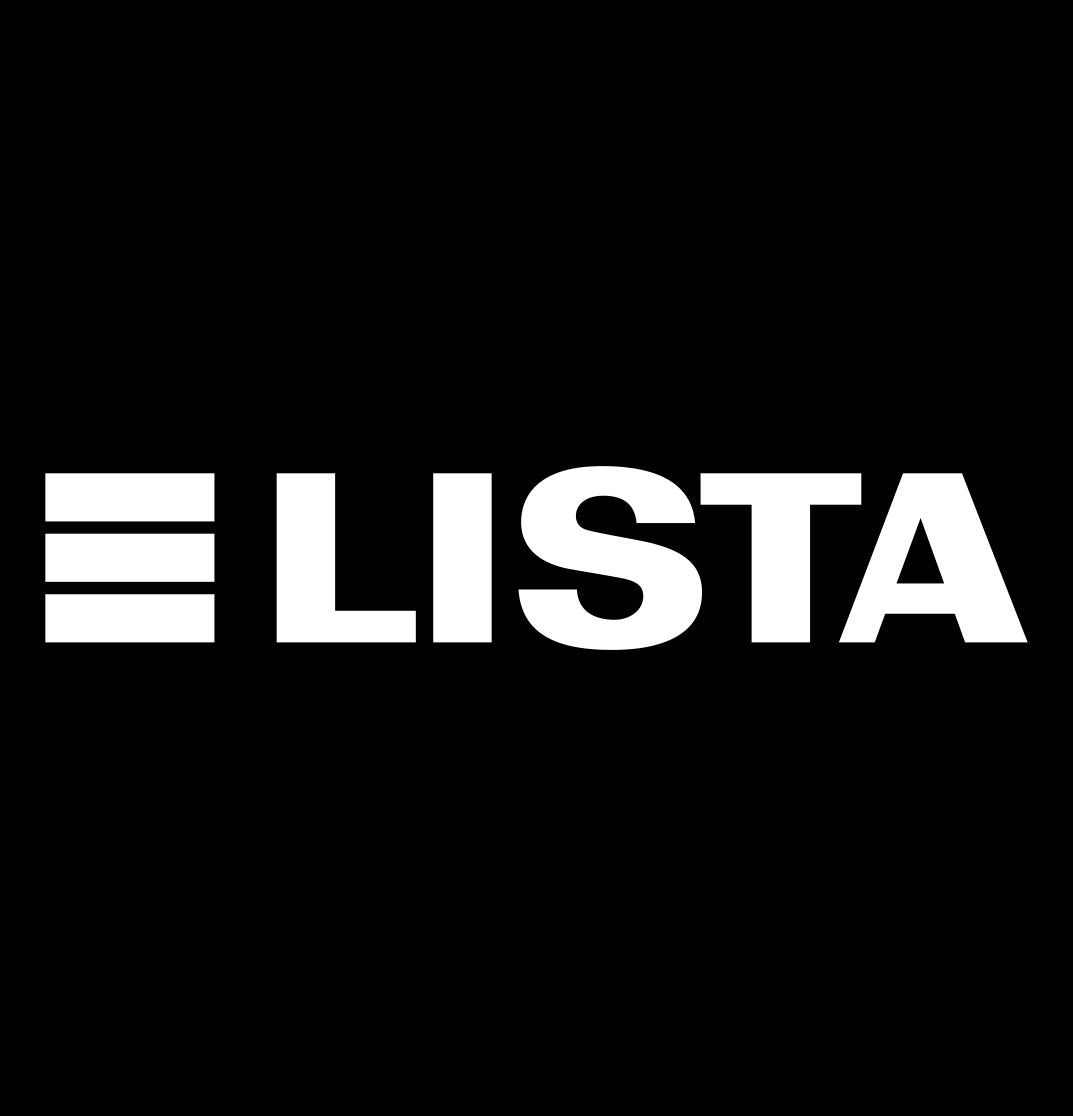 lista decal, car decal sticker