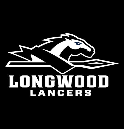 Longwood Lancers decal, car decal sticker, college football