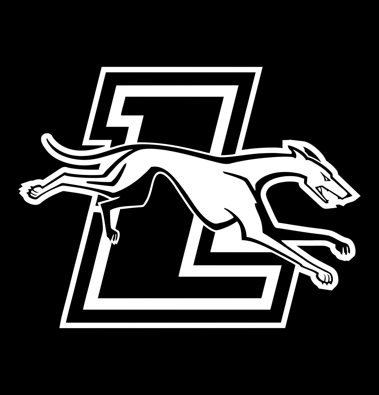 Loyola Greyhounds decal, car decal sticker, college football