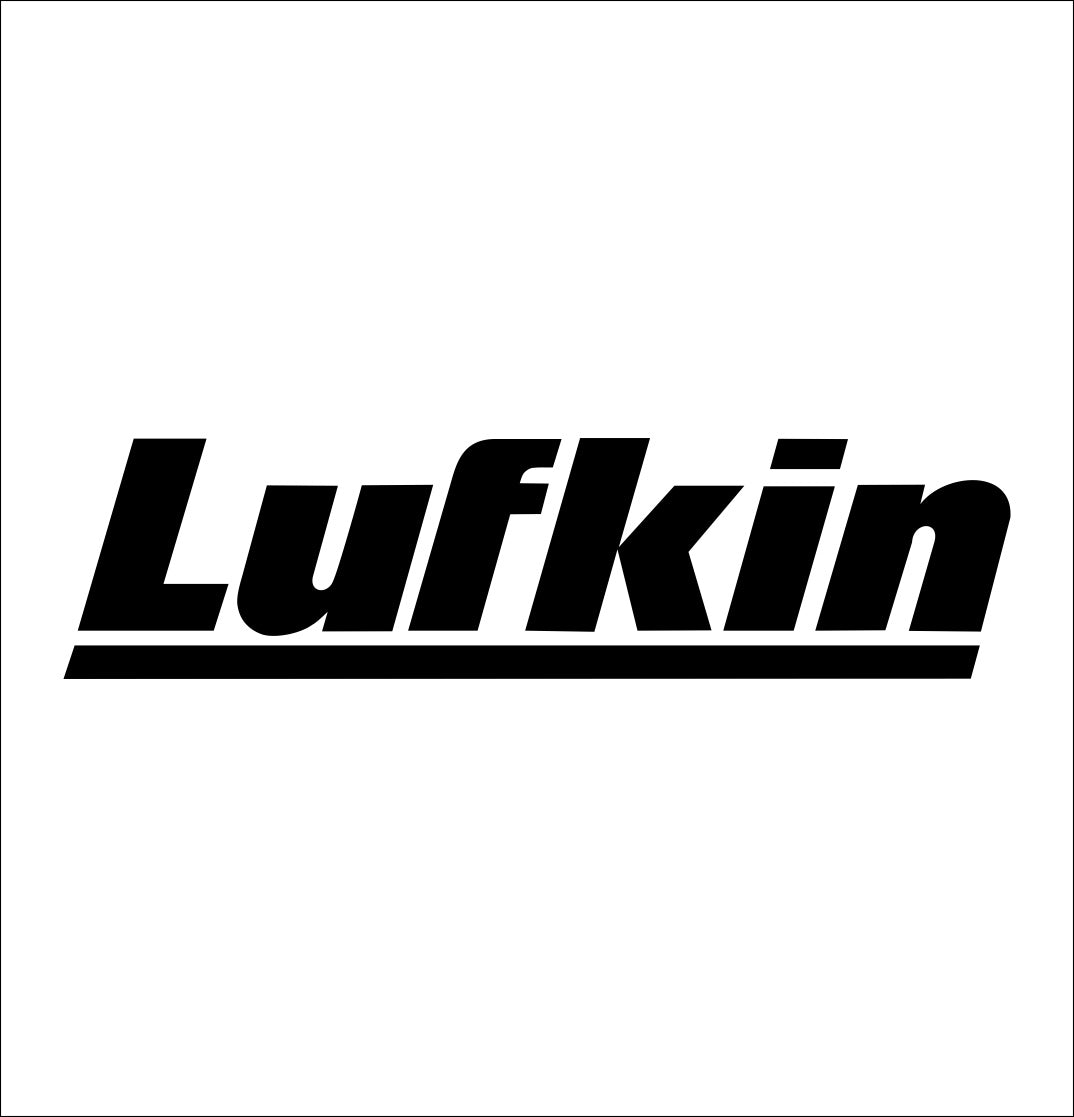 lufkin tools decal, car decal sticker